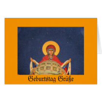 Deutsch Geburtstag Grußkarte cards