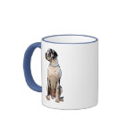 Deutsche Dogge gefleckt Coffee Mugs