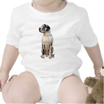 Deutsche Dogge gefleckt t-shirts