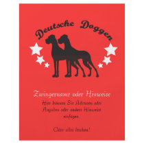 Deutsche Doggen Custom Flyer