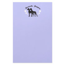Deutsche Doggen Customized Stationery