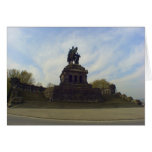 Deutsches Eck, Kaiser Wilhelm, Koblenz, Germany Greeting Cards