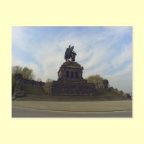 Deutsches Eck, Koblenz, Germany postcards