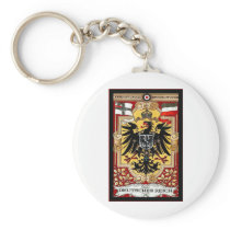 Deutsches Reich ~ Vintage German WW1 Poster Keychains