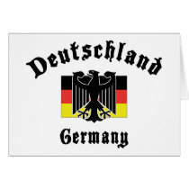 Deutschland cards by Oktoberfest_TShirts Deutschland cards