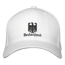Deutschland "Coat of Arms" Embroidered Cap Baseball Cap