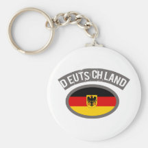 Deutschland cool flag design! key chains