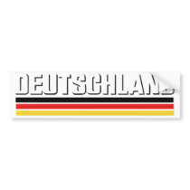 Deutschland design! bumper stickers