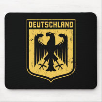 Deutschland Eagle -  German Coat of Arms Mouse Pads