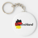 Deutschland flag colors! key chain