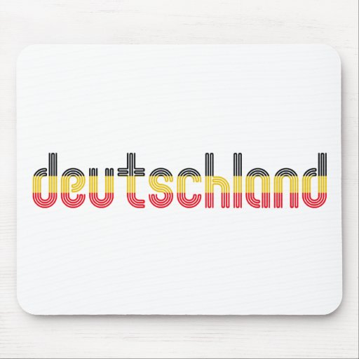 Deutschland flag colors! mouse pads
