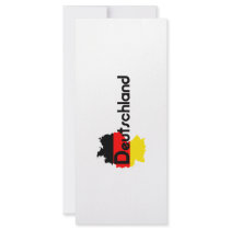 Deutschland flag colors! rack cards