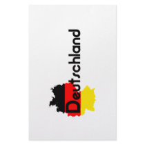 Deutschland flag colors! stationery design
