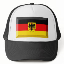 Deutschland Flag Gem Trucker Hat