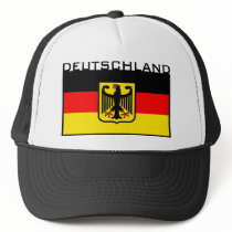 Deutschland Flag Mesh Hat