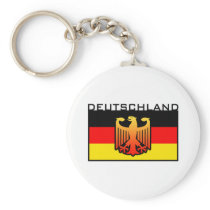 Deutschland Flag Key Chains