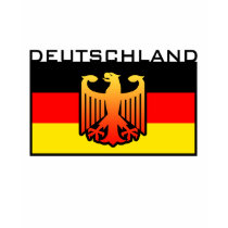 Deutschland Flag T Shirts