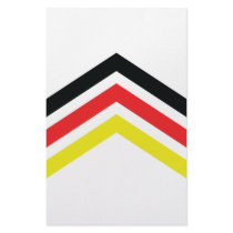 Deutschland Flagge icon stationery