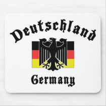 Deutschland Germany Flag Mouse Pad