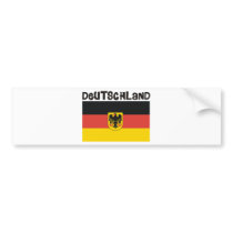 Deutschland Germany Products & Designs! Bumper Stickers