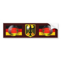 Deutschland wappen fussball flagge autoaufkleber bumper stickers by DeutschlandFussball Deutschland wappen fussball flagge autoaufkleber bumper stickers
