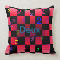 Deux Pillow Numbers French Language CricketDiane pillows