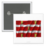 Deux-Sèvres waving flag Pins