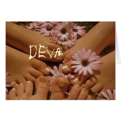 Deva Greeting Cards by lollypopgirrrl