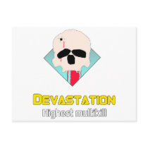 Devastation Post Card
