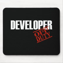 DEVELOPER DARK MOUSE PAD