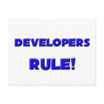 Developers Rule! postcards by professions Developers Rule! postcards