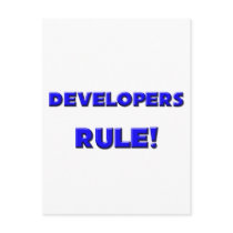 Developers Rule! postcards by professions Developers Rule! postcards