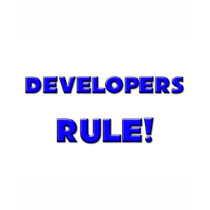 Developers Rule! t-shirts
