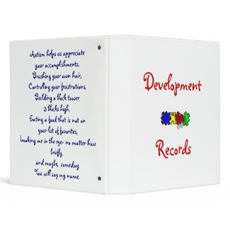 Development Records binder