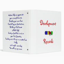 Development Records Vinyl Binder