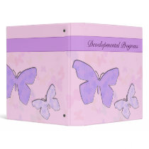 Developmental progress Binder Pastel Puzzleflies
