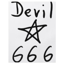devil 666 icon custom flyer