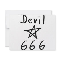 devil 666 icon invitation