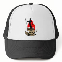 Devil anti tea party trucker hats