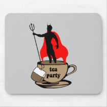 Devil anti tea party mousepads
