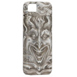 Devil Antique Repousse Silver Jewelry Phone Case casemate cases