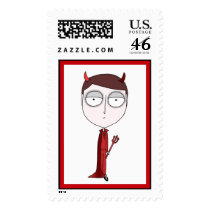 Devil Boy stamps