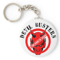 Devil Busters - In the name of Jesus! keychains