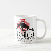 Devil Cat Art Coffee Cup Coffee Mug
