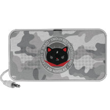 Devil Cat Nikolas, Camo style speaker