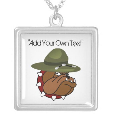 DevilDog Add Your Own Text Jewelry by ArmyMomCreations