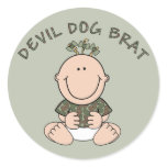 Devil Dog Brat (Girl) stickers