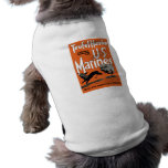 Devil Dog Recruiting Station Dog Tshirt
