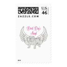 DEVIL DOG'S ANGEL POSTAGE STAMP