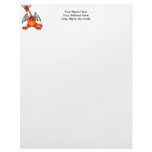 Devil Dragon Personalized Letterhead